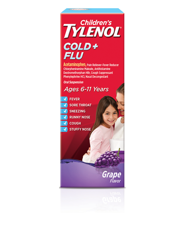 Children S Tylenol Cold Flu Oral Suspension Tylenol